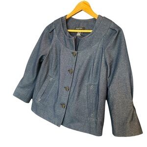 Etcetera sz8 lightweight denim jacket EUC near new